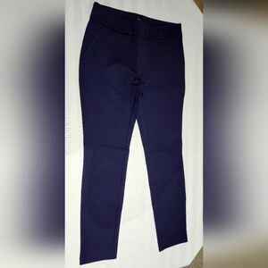 Dalia dark navy thick skinny pants